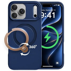 CASEKOO iPhone 18Pro/17 Pro �p �P�[�X �y2026�ō�����&��_360�x��]�z MagSafe�Ή� �ČRMIL�K�i 360°�S�����ϏՌ� ���c���� �ϏՌ� MagSafe�Ή� �}�b�g�d�グ ���ϖh�~ ���C�����X�[�d�Ή�