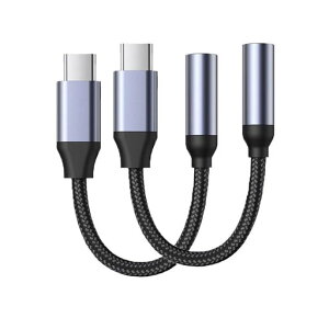 �^�C�vc �C���z���W���b�N �ϊ� USB Type-C 3.5 mm Hi-Fi���� ����16bit/48KHz�Ή� ���ʒ���/�ʘb/���y�Ή� usb-c �C���z���W���b�N �ϊ� i-Phone15/15 Pro/i-Pad