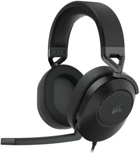 CORSAIRHS65SURROUND�R���Z�A�T���E���h3.5mm�R�l�N�^�Q�[�~���O�w�b�h�Z�b�gMac/PS5/PS4/XboxSeries/Switch�Ή�Discord�F��-�J�[�{��-CA-9011270-AP