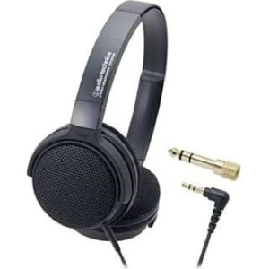 �I�[�f�B�I�e�N�j�J ATH-EP300 BK ���j�^�[�w�b�h�z�� �y��p �f�W�^���s�A�m �u���b�N ���M�����[