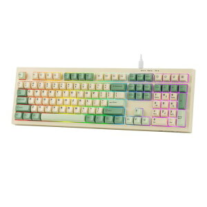 MechLands AULA S102 �����u�����L�[�{�[�h �e���L�[�t�� �É��݌v �Q�[�~���O�L�[�{�[�h 100%�t���T�C�Y���C�A�E�g USB-C�L���ڑ� RGB�o�b�N���C�g���� �N���[�~�[�V���R���\�� PC�Q�[��/�I�t�B�c