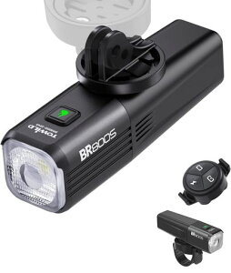 ロードバイクライト大容量2600mAh800ルーメン自転車ライトバッテリー交換&吊り下げ可能充電式TYPE-C自転車ヘッドライトIPX6防水サイクルライトクロスバイク