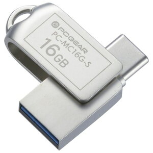 I[d@USB[16GBTypeC&TypeAΉPC-MC16G-S01-0062OHM