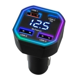 �Z�C��(SEIWA) �ԓ��p�i USB �V�K�[�\�P�b�g DC/USB���C���{�[�p���[�v���O USB-Cx1 USB-Ax3 ���v4�|�[�g PD20W 18W 15W �ő升�v�o�� 53W F359 4�䓯���[�d �����ڑ����ɋ}���[�d�\ �d���\��