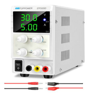 SKYTOPPOWER���艻�d���ϒ����d��0-30V0-5A3���\���X�C�b�`���O�d�������ؑ֕����̕ی��G���C���p�������p�����e�X�g�pPSU�������ꂽ���{�^�C�v��CC/CVDC�d���d�C����@��