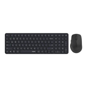 RAPOO9360M���C�����X�L�[�{�[�h�}�E�X�Z�b�gE9310M99�L�[US�p��z��L�[�{�[�h�����^M300G�É��}�E�X���^4��f�o�C�X�ɓ����ڑ��\�T�C�����gWindows/Mac/Linux/ChromeOS�ɑΉ�