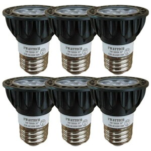FWAYTECHled�n���Q���d��e26�����F�����Ή�5W���p30�x�n���Q���d��40W~50W�����_�N�g���[��LED�X�|�b�g���C�g���t�d����֖����Ή�(5000K�����F����E26��������(�{�̍�)6��)