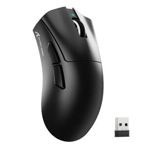 ATTACK SHARK V3 �y��62g ���C�����X�Q�[�~���O�}�E�X �L���������Ή� 3���[�h�ڑ�(2.4G/BT/USB-C) BK52820�`�b�v���� PAW3311���w�Z���T�[ 25,000dpi 1����ϋv�X�C�b�` ��e�ʃo�b�e���[