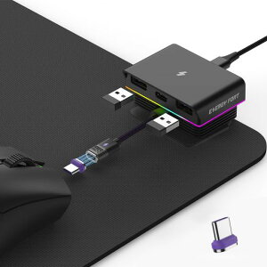 SIKAI CASE �}�O�l�b�g �}�E�X�[�d�� �}���[�d For Razer Viper V3 Pro(2024)/G502/G502 X PLUS/G502 X LIGHTSPEED�Ȃ�Type-C�}�E�X�Ή� �o�b�e���[�ً}�`���[�W ���C�[�d��