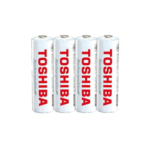 東芝充電式ニッケル水素充電池単3形(4本入り)繰返し充電1000回TNH-3ME(WB)4P