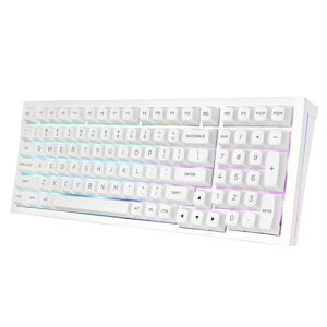 Redragon K723 �Q�[�~���O�L�[�{�[�h ���� �⎲ 96% �e���L�[�t�� �K�X�P�b�g�\�� �z�b�g�X���b�v Bluetooth/2.4G/�L��
