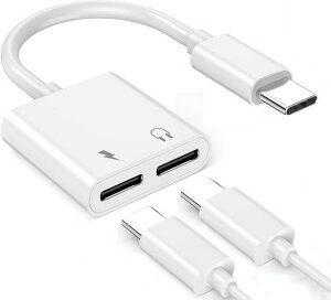 Vanpolchy�^�C�vCto�^�C�vC�C���z���W���b�N�ϊ��[�d���Ȃ��特�y�ʘb2in1�C���z���ϊ��A�_�v�^�[���ʒ���/�ʘb/���y�Ή�30W�����[�dDAC����Hi-Fi����24bit/96KHz�Ή����ϋviphone16