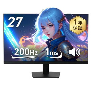 Smart Basic(�X�}�[�g�x�[�V�b�N) �Q�[�~���O���j�^�[ 27�C���` 200Hz IPS �u���[���C�g�y���@�\ �I�[�o�[�h���C�u�@�\ �X�s�[�J�[���� �u���b�N G27F4FK