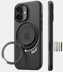 TORRASiPhone17�p�P�[�X�y�J�`�J�`�E���@�\360�x��]�X�^���h�z�����OOstandO3FitnessMagSafe�Ή��ČRMIL�K�i�ϏՌ��X�^���h�w��h�~���ϖh�~�J�����R���g���[���{�^���t���X�g���b�v�z�[��������