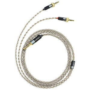 GUCraftsman 6N�P������w�b�h�z���A�b�v�O���[�h�P�[�u��/��փP�[�u����4Pin XLR/4.4mm/2.5mm Sony MDR-Z7 MDR-Z7M2 MDR-Z1R�ƌ݊������� (4.4mm �v���O)