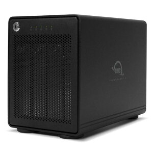 OWCThunderBay4Thunderbolt3�Ή�4�x�C�O�t���n�[�h�f�B�X�N�P�[�X(�A�~�����b�g�I���W�i���}�j���A���t��)
