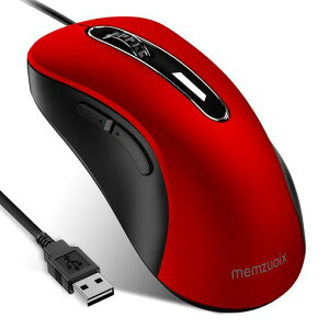 Memzuoix�L���}�E�XUSB1400DPI���w��5�{�^���l�ԍH�w�݌v1.5m�P�[�u���m�[�gPCMacBook�Ή�WindowsMacLinux�ȂǕ���OS�Ή�(�N�����]�����b�h)