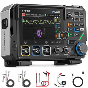 FNIRSI 2D15P �I�V���X�R�[�v 2ch 100MHz�ш敝 500MS/s�T���v�����O���[�g�Ή� 3 in 1 �^�b�`�X�N���[���� �f�W�^���I�V�� �^�̎����l�}���`���[�^�[ �M�������� �|�[�^�u��