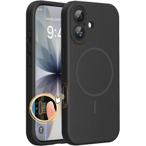 MiracaseiPhone17�p�P�[�XMagSafe�Ή��V���R���J�����R���g���[���J�o�[3.0�~�����^�}�O�l�b�g���ڂ�Phone17�P�[�X�ϏՌ��Ռ��z�������ӂ���17�u���b�N