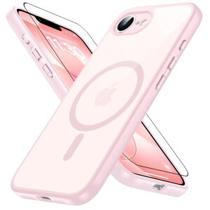 iPhone17e/16e�p�P�[�X�s���N�yMagSafe�Ή��E�ČR�K�i�z�K���X�t�C�����t����phone17e/16e�p���ϖh�~�ϏՌ���4/5����A�C�t�H��17e/16e�p�w��h�~�A�C�z��17E/16E�p���C�����X�[�d