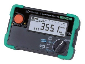 �����d�C�v�� (KYORITSU) 6�����W�≏��R�v (50V/100V/125V/250V/500V/1000V) : KEW 3551