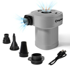 KingCamp�G�A�[�|���v�d���d���|���v��C�����C��������440L/��Type-C�}���[�d4��ނ̃m�Y���t�����y�ʌg�ь^�L�����v�C���t���[�^�[�}�b�g�G�A�x�b�h�����փv�[���S���{�[�g