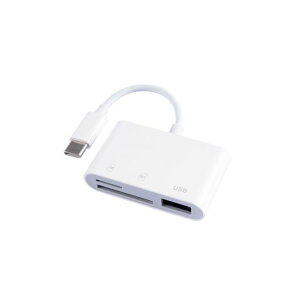 3in1 Type-C �J�[�h���[�_�[ USB3.0 SD/TF �ϊ��A�_�v�^ OTG�@�\ �ݒ�s�v �����f�[�^�]�� �o���� �ʐ^ ���� �h���C�u���R�[�_�[ �f�W�J�� �X�}�z PC �Ή�