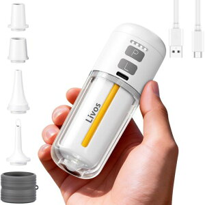 Livos�d���|���v�g�ю��G�A�[�|���v���͂�430L/�������[�U�̓d����C����2000mAh�o�b�e���[USB�[�d�����y�ʐ݌v�Ɩ����C�g�t���A�ċz��������ASOS���C�g�G�A�[�}�b�g���X�A�X�C�~���O���c