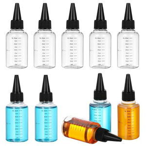 LURROSE�h���b�p�[�{�g���X�|�C�g�{�g��50ML�h���{�g��10�ڐ���t���H�r�t�̗e��??�������h���t�̗e�����DIY��|��A�[�g��(�W�̐F�̓����_��)