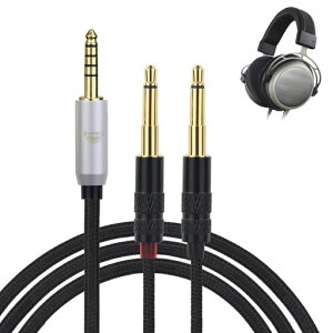 okcsc TCL3.5 �w�b�h�z���P�[�u�� SUNDARA ���P�[�u�� �C���z���E�w�b�h�z���p HiFiman�p MDR-Z7�EArya�ESUNDARA�EANANDA�ȂǂɓK�� OFC 4�c ����2.0m 4.4mm