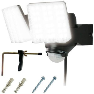 DAISHIN LED �l�� �Z���T�[���C�g AC �R���Z���g 100V 2���� DLA-7T200 ���O �N�����v �ȒP ���t�� �l���Z���T�[���C�g �O �h�ƃ��C�g �K���[�W �� ���� �� ������ �h�J �N�����v�� ���邢 �d�� �O�c