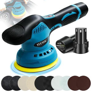 YUUYOU�|���b�V���[��8�i�K�ϑ��a���|���b�V���[�o�t�t��125mm1.5Ah�o�b�e����2����12V�d���|���b�V���[�R�[�h���X5500RPM���͏[�d�������@�_�u���A�N�V�����ΐS�\���c�ʕ\�����^�y�ʖL���c