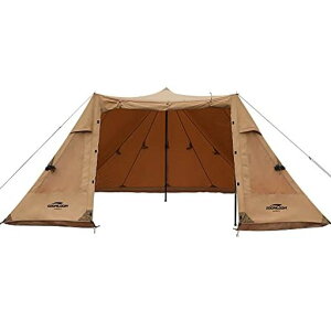 SoomloomテントCIRCUS焚き火T/C素材家族や友達パーティー大型サーカステント日除けポリコットン日陰濃い遮熱/耐火/難燃/耐久/耐水キャンプ/アウトドアキャンピング