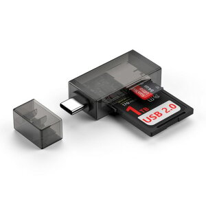 2in1SD�J�[�h���[�_�[Type-Ciphonesd�J�[�h���[�_�[�����o�����]���ʐ^/�r�f�I/����iPhone15/16/MacBook/PC/Galaxy/Chromebook/Android/Type-C�X�}�z�Ȃǂ̃f�o�C�X�ɑΉ�