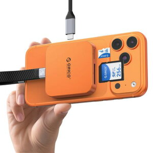 ORICO�}�O�l�b�g���J�[�h���[�_�[Magsafe�Ή��^�C�vcsd�J�[�h���[�_�[TF/SD�J�[�h3.0�����ǂݎ��100WPD�}���[�diPhone17/16/15/Windows/Linux/MacOS�Ή�Air5
