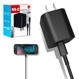 Switch2�p AC�A�_�v�^�[ �[�d�� 60W PD�}���[�d AC�A�_�v�^�[ TV���[�h�ڑ��\ PSE�F�؍� �ߏ[�d�ی� 1.5m�P�[�u���t�� Switch OLED/Switch Lite/�X�}�z/�^�u���b�g ���@��Ή�