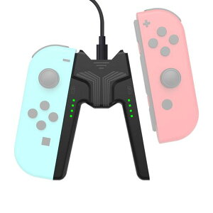 TRkinJoy-Con�[�d�O���b�v�v���C���Ȃ���[�d�\switch�h�b�N�W���C�R���[�d�O���b�v�����R���[�d�X�^���h���S�ȏ[�d���t���ȒP�����^�тɕ֗����y�ʏ[�d�w��LED�t(Black)