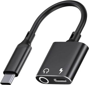 USB-Cto3.5mm�I�[�f�B�I�ϊ��A�_�v�^�[�^�C�vC�C���z���ϊ�����DACHi-Fi����PD60W�����[�d�����[�d���yiPhone17/16/15/iPadPro/Android�Ȃǂ�Type-C�ڑ��f�o�C�X�ɑΉ�