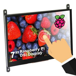 OSOYOO 7�C���`TFT �^�b�`�X�N���[�� DSI�R�l�N�^ LCD�f�B�X�v���C���j�^�[ 800x480�𑜓x ���Y�x���[�p�C2 3 3B+ raspberry pi 4 �p ���{��������t��
