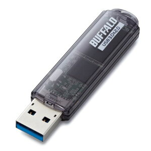 �o�b�t�@���[BUFFALOUSB3.0�Ή�USB�������X�^���_�[�h64GB�u���b�NRUF3-C64GA-BK