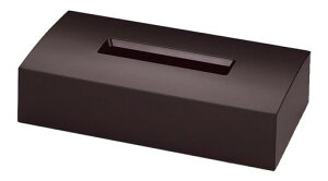 ���ۉ��H �����[�i(mellina) �e�B�b�V���{�b�N�X W26.6xD13.9xH6.6cm �u���E�� �w���m�N���[��(monochrome)�x M806 BN ���{��