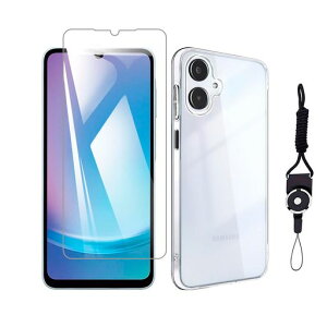 �y1���K���X�t�B����+�V���R���P�[�X�zForGalaxyA255GSC-53FSCG33�p�̃t�B���������K���X�����ߗ��C�A�[���w��h�~��U�h�~For2025GalaxyA255G�p�̃P�[�X�N���ATPU�ϏՌ�
