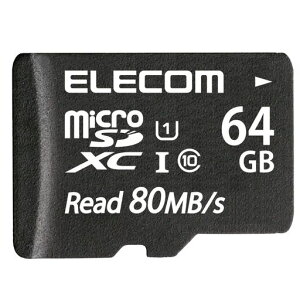 �G���R��microSD64GB�}�C�N��SD�J�[�hUHS-1U1microSDXCIPX7MF-AMS064GU11