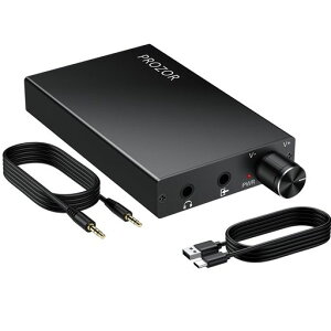 PROZOR �w�b�h�z���A���v �|�[�^�u�� HIFI 16~300���w�b�h�t�H���Ή� �n�C���]�Ή� 2�i�K�Q�C���X�C�b�` ���ʒ��� 8���Ԉȏ㓮�� 3.5mm����/�o�� �A���~�����O�k MP3/MP4/�g�ѓd�b/�p�\�R���ȂǑ΁c