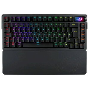 ASUS�Q�[�~���O�L�[�{�[�hROGAzothExtreme75%���C�A�E�g�z�b�g�X���b�v�Ή�3�w�����݌v�L�[�{�[�hOLED�^�b�`+3WAY�m�u���ڃA���~�������P�[�X�}�O�l�b�g���X�^���h�L�[�{�[�h