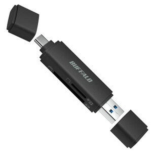 �o�b�t�@���[USB3.2Gen1Type-C&Type-A�J�[�h���[�_�[2-in-1�ySD/SDHC/SDXC/microSD/microSDHC/microSDXC/UHS-I�Ή��ziPhone17e/17/17pro