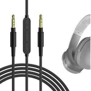 Geekria�P�[�u���݊����I�[�f�B�I�R�[�h�X�J���L�����f�BSkullcandyCrusherEvoHesh3Hesh2Riff2�w�b�h�z���P�[�u���A3.5mm�ɓK������C�����C���}�C�N�Ɖ��ʃR���g���[��1.7m