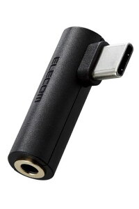 �G���R�� USB-C & 3.5mm �C���z���W���b�N �ϊ��A�_�v�^�[ �X�e���I�~�j�v���O ���}�� �P�[�u������ DAC���� �ʘb�\ [ iPad OS/Android OS �Ή�] �u���b�N �yiPhone 16 �V���[�Y �Ή����؍ρz