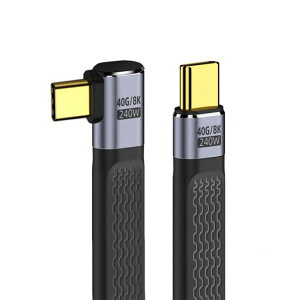 cableccUSB440Gbps240WUSB-C�I�X-�I�XType-C100W8K�t���b�g�X����FPC�f�[�^���C�g�A���O���P�[�u���m�[�g�p�\�R���g�ѓd�b�p13cm