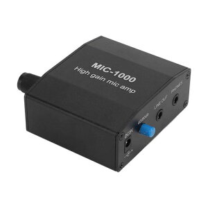 �}�C�N���t�H���A���v �}�C�N�A���v 1000�{�̑��� �R���p�N�g �f�U�C�� 3.5mm�C���^�[�t�F�[�X�w�b�h�z���쓮 ���o�C���^���Ή�
